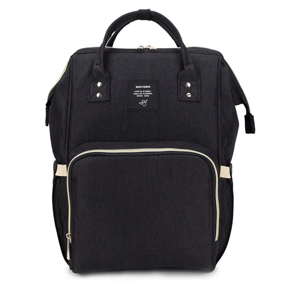 

New Waterproof Oxford Mummy Backpacks Maternity Nappy Diaper Bag Large Capacity Baby Bag Travel Backpack with Handle