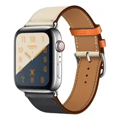 Кожаный ремешок для Apple Watch 42 мм Серия 1 2 3 4 для iwatch 44 мм ремешок 38 мм Браслет замена ремешок для Apple Edition