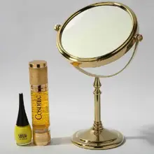 Новые поступления " Макияж зеркало 1:1 и 1:3 Лупа 360 градусов косметическое зеркало Ванная комната double faced Для ванной зеркало в таблице зеркало