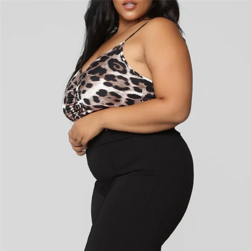 Bikini 2019 Swimsuit Underwear Women sexy Leopard Print One Piece Plus Size Swimsuit Printed Lingerie monokini #2D26 (2)