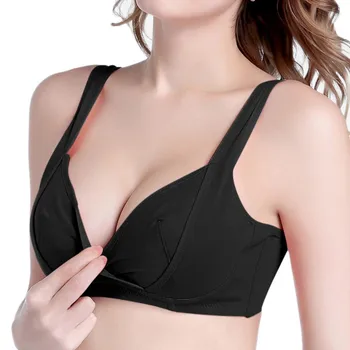 

Women Nursing Bra 100% Cotton Bra For Pregnant Women Breast Feeding Women's Underwear Maternity Clothes