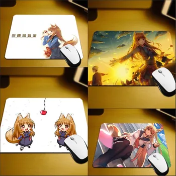 

Mairuige 2018 Popular Mousepad Spice and Wolf Holo Cute Beauty Sexy Anime Girls Pattern Mouse Pad Small Size Pad To Pc Tabletop