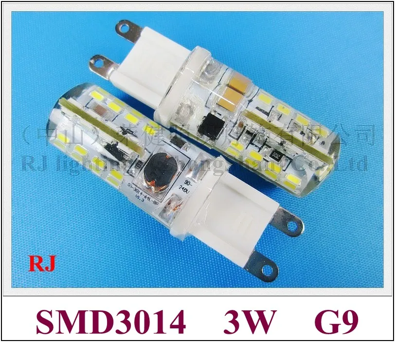

G9 LED bulb lamp light LED G9 light crystal light SMD3014 64led G9 AC85-265V input high bright energy saving long lifespan