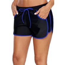 Летний купальный костюм женский раздельный Двухсекционный раздельный женский стрейч шорты для плавания спортивные пляжные плавки N30