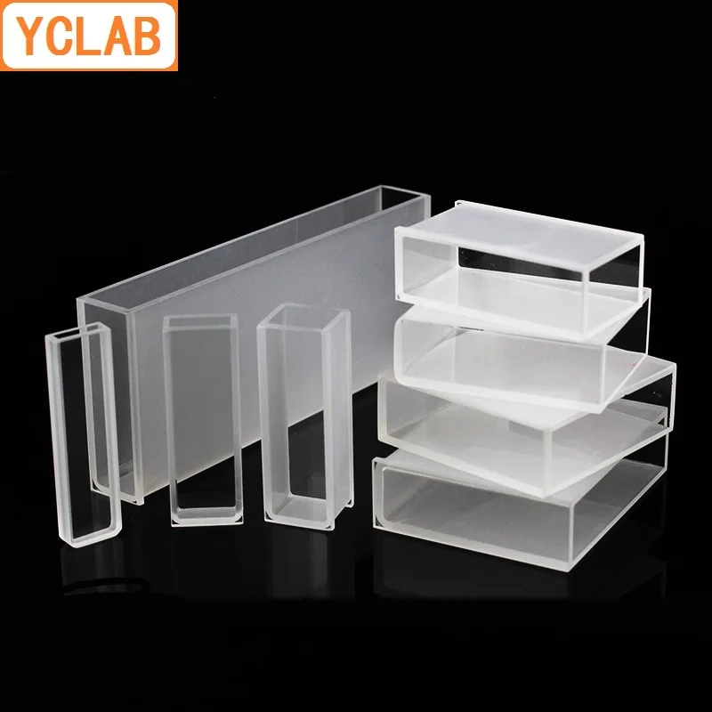 YCLAB 40mm Cuvette 721 колориметр стеклянных клеток лабораторное химическое