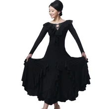 Новое поступление бальных танцев костюм сексуальные длинные рукава шелковое платье для женщин бальные костюмы живота соревнование платье 4 цвета