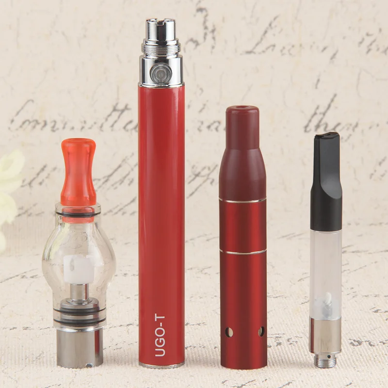 Kingfish Dry Herb vaporizer UGO-T 4 In 1 Vape Pen Electronic cigarette evod Batery with 4 Atomizers Wax atomizer e cigarette Kit Kingfish Dry Herb vaporizer UGO-T 4 In 1 Vape Pen Electronic cigarette evod Batery with 4 Atomizers Wax atomizer e cigarette Kit