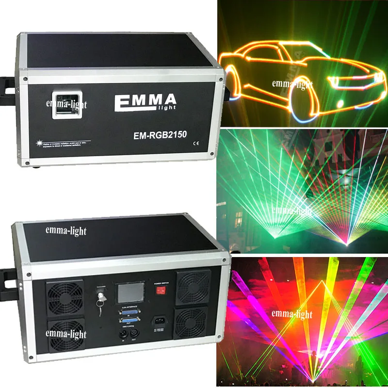 

LCD touch screen 15w rgb laser light ,ILDA 15 watt RGB laser projector, full color laser lighting for dj disco club event