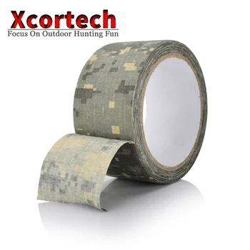 

Outdoor Hunting 5cmX10M Camouflage Adhesive Bionic Tape Pro Camo Cloth Duct Digital Pattern Waterproof Disguise Tape For Camping