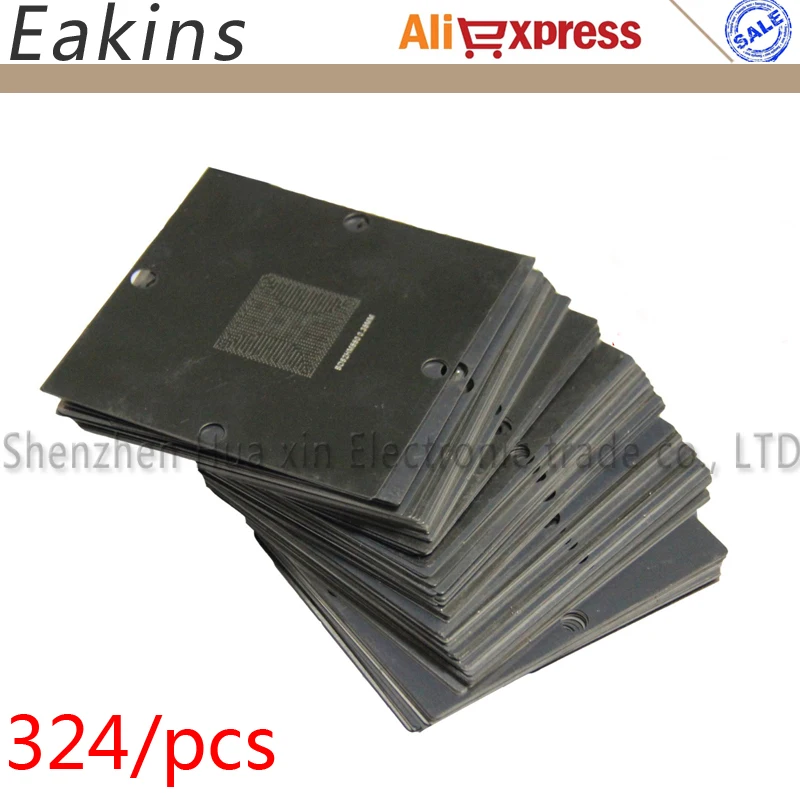 324pcs/set BGA stencil 90*90mm BGA templates BGA Reballing Station For PS3 MTK NV ATI CPU AMD DDR CXD