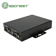 IOCREST USB 2.0 4 pin female to 2 ports rs232 db9 serial converter adapter FTDI3410 chips