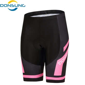 

DONSUNG Pro Cycling Shorts Culotte Ciclismo Women Pro Team MTB Bicycle Clothes Outdoor Breathable Tight Sportwear Cycling Shorts