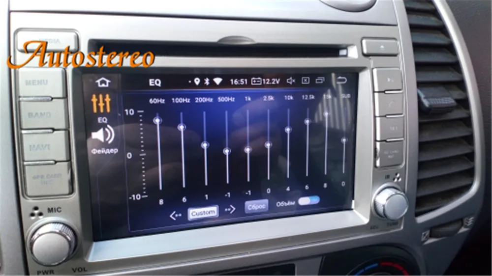 Top Octa core Android 9 Car CD DVD player GPS navigation for HYUNDAI I20 2008-2013 multimedia Head unit radio tape recorder music 4G 2
