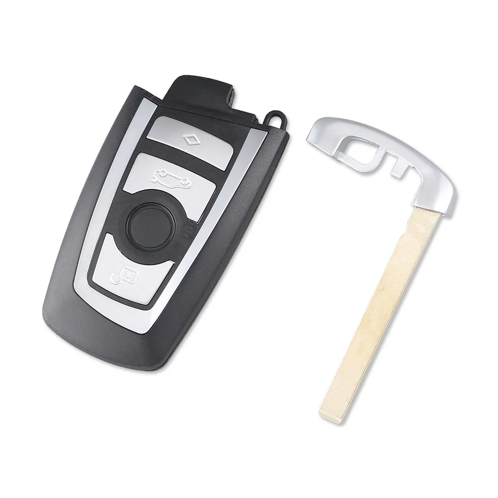 Keyyou para Bmw Série 2010 2011 2020 f Cas4 Sistema Fob 315 - 433 868mhz Chave Inteligente Keyless Remota 7 3 5 2009 11 High Quality Automóveis e motos