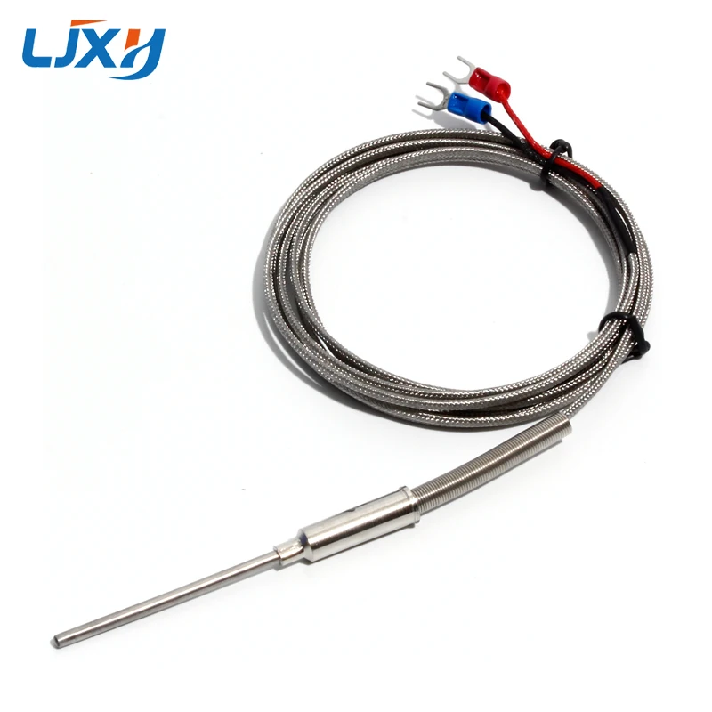 LJXH 3x50/100/150/200 мм Зонд Сенсор K-Тип регулятор температуры с термопарным Температура Сенсор s