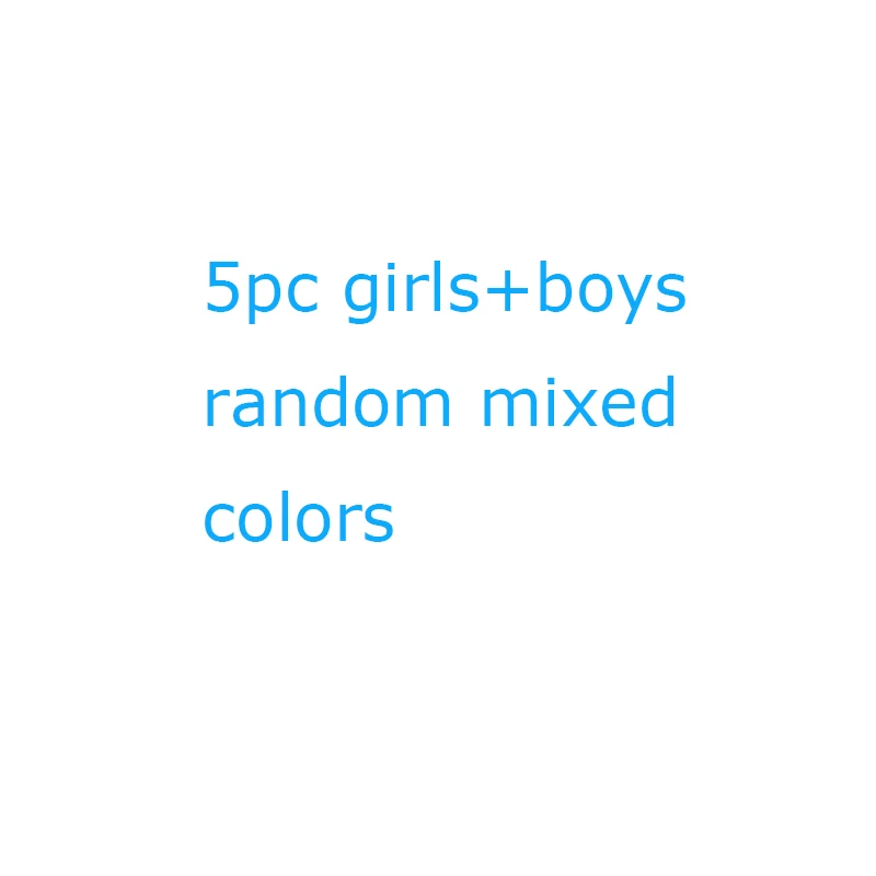 boys girls 5pc 5 шт., Детские тренировочные штаны, трусики, детские подгузники многоразовые полотняные подгузники для пеленок, моющиеся младенцы, детское нижнее белье, пеленка - Цвет: boys girls 5pc