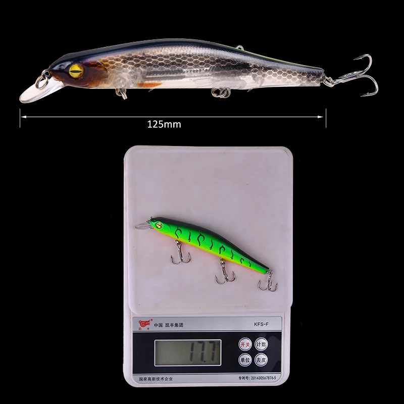 SEAPESCA Topwater Minnow рыболовная приманка 125 мм 7 3 г искусственная хит продаж воблер