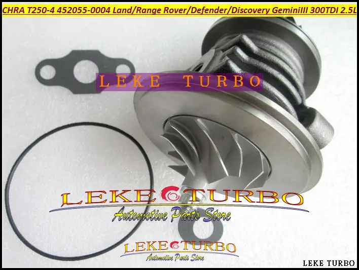 Turbo Cartridge CHRA of T250-04 452055-0004 ERR4893 452055 Turbocharger For Land Rover Range Rover Discovery Gemini III 300TDI 2.5L (4)