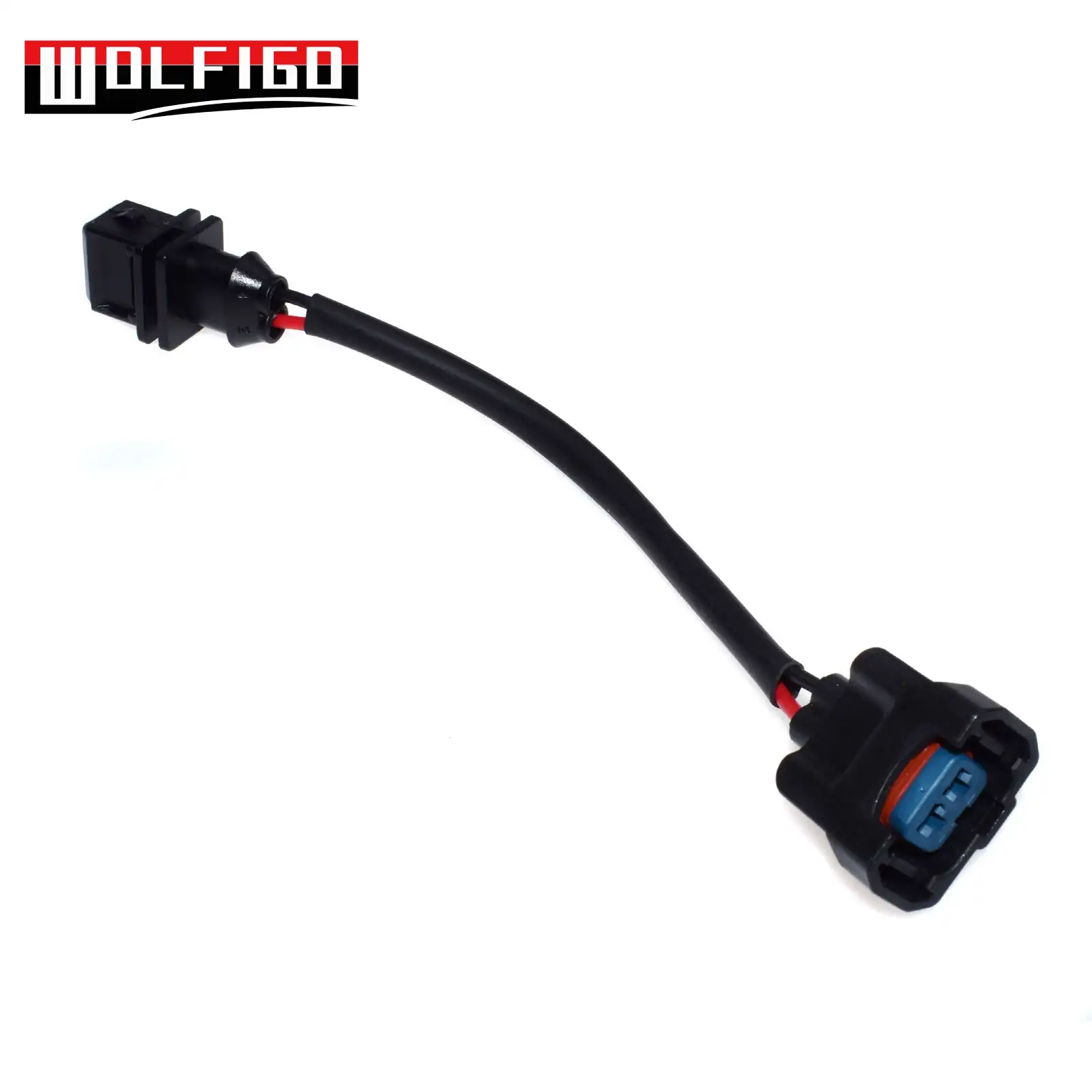 4PCS OBD1 TO OBD2 FUEL INJECTOR CONVERSION JUMPER HARNESS ADAPTER CLIP OVER PLUG