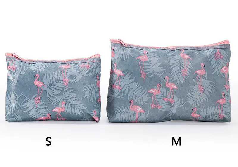 

Lovely Cosmetic Bag Canvas Drawstring Toiletry Bag For Lady Makeup Bag Quick Pack Waterproof Travel Bag