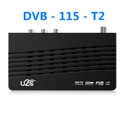 U2C DVB-115-T2 HD TV цифровая наземная ресивер DVB-T Smart TV Box HDMI телеприставки H.264 HD с пультом дистанционного управления ЕС Plug