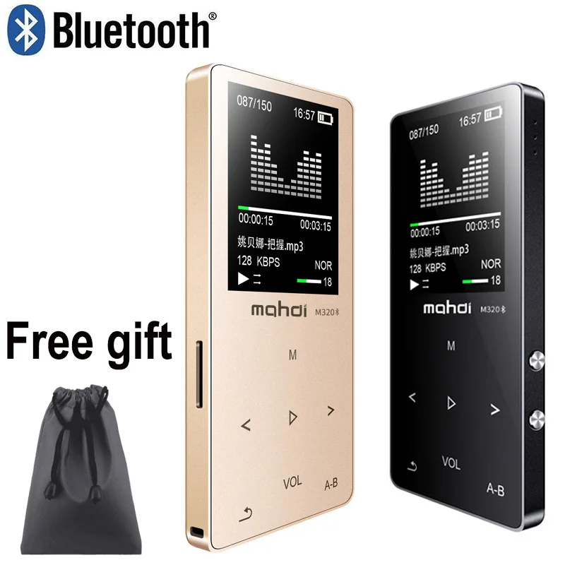 Mp3 плеер mahdi HIFI с поддержкой Bluetooth 4 ГБ/8 ГБ/16 ГБ|radio sport|mp3 player recorderbluetooth mp3 |