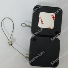 50 шт./лот выдвижной Противоугонный дисплей вытяжной шкаф со стальной проволокой для цифровых продуктов 43*43*16