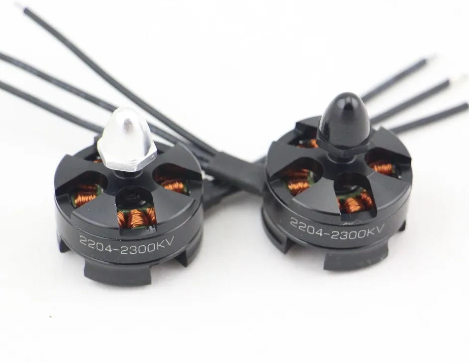 2 PCS MT1806 2300KV CW CCW Brushless Motor for Multi copter FPV 250mm QAV250 Quadcopter