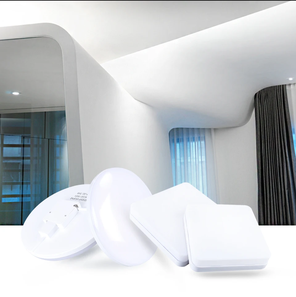 Ultra Thin LED Ceiling LED Ceiling Lights Lighting Fixture Modern Lamp Living Room Bedroom Kitchen Surface Mount Remote Control (2)
