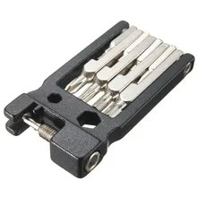 OUTERDO Steel Lightweight 19 Functions Portable Bike Multi Repair Tools Set Cycling Hex Key Screwdriver Wrench Bicycle Tools Kit
