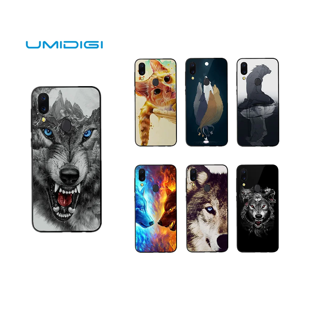 

For UMI Umidigi One Silicon Case 5.99" Ultra Thin Soft TPU Mobile Phone Back Case Cover For UMI Umidigi One Pro- Beast