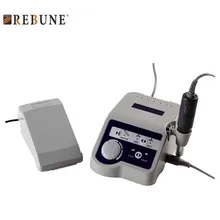 REBUNE 65 Вт новая дрель для ногтей высокая мощность многофункциональный 110/220 V Pro электрический шлифовальный и гравировальный станок DHL