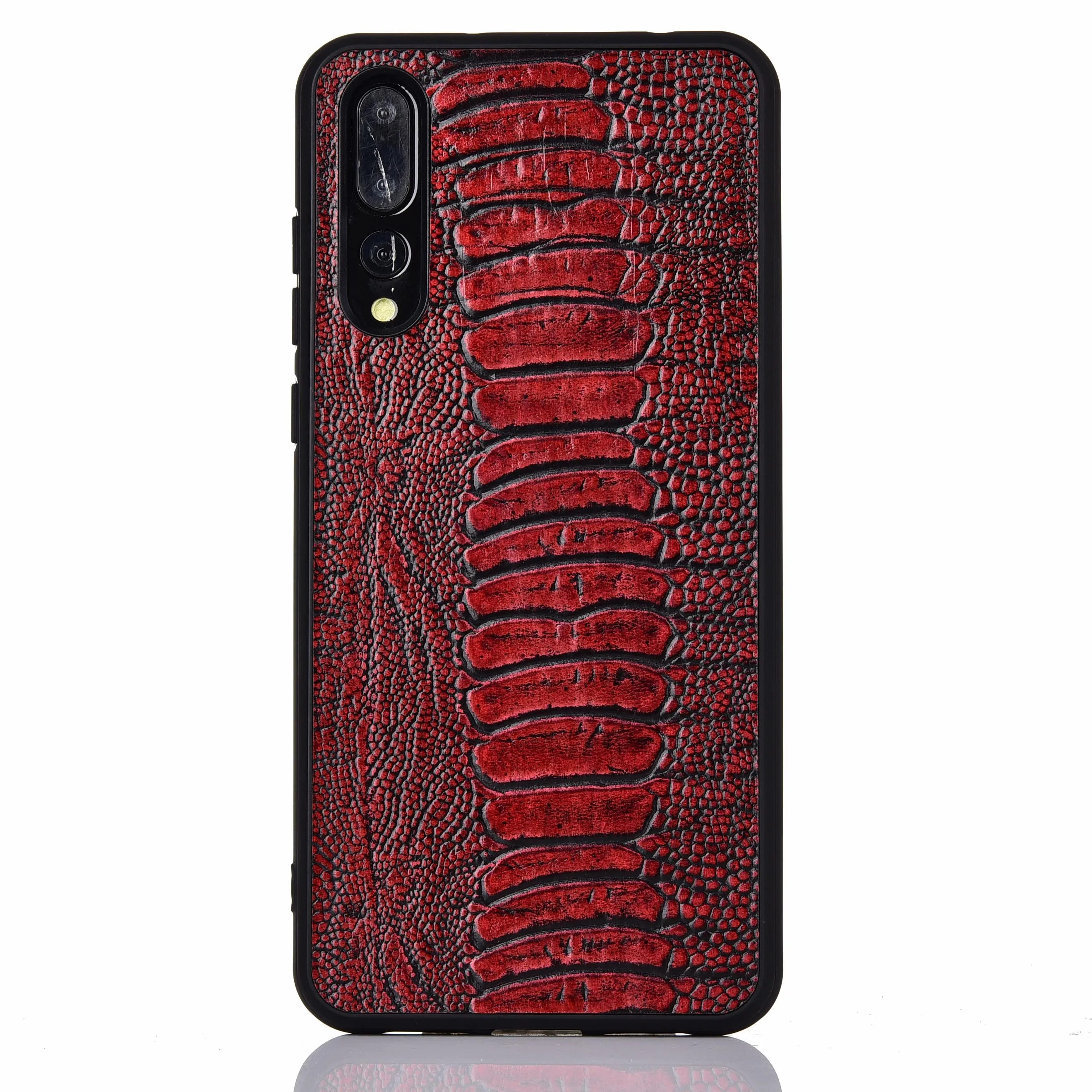 Чехол для телефона huawei P20 Lite Pro Страусиная текстура ног из натуральной кожи чехол для мобильного телефона задняя крышка для huawei P20 Lite Pro