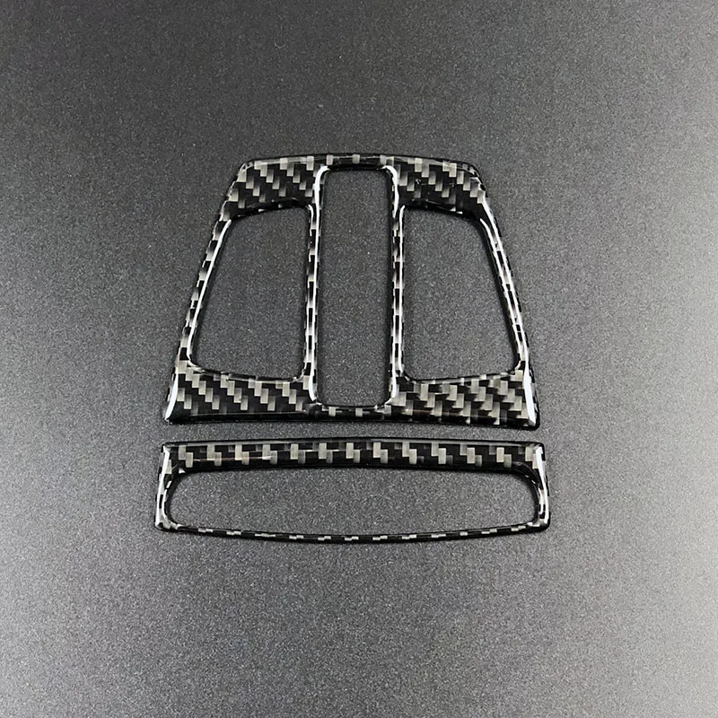 For bmw f20 f30 f34 f32 x1 x5 f15 x6 f16 Car Interior Dome Reading Light Decoration Frame Carbon Fiber Cover Trim Accessories (9)