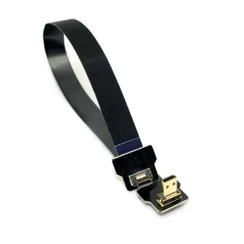 

10pcs/lot CY 20cm 90 Degree Down Angled FPV Micro HDMI Male to Micro HDMI FPC Flat Cable for Multicopter Aerial Photography