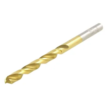 

Uxcell New Arrival 6.9mm 1PCS Straight Shank High Speed Steel Titanium Coated Drill Bits Set Tool Power Tools