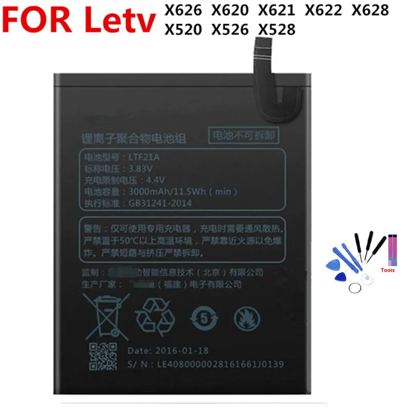 

LTF23A battery FOR Letv Le 3 Pro Le3 Pro X720 X725 X727 X728 3980mAh lithium battery li-ion polymer battery High capacit