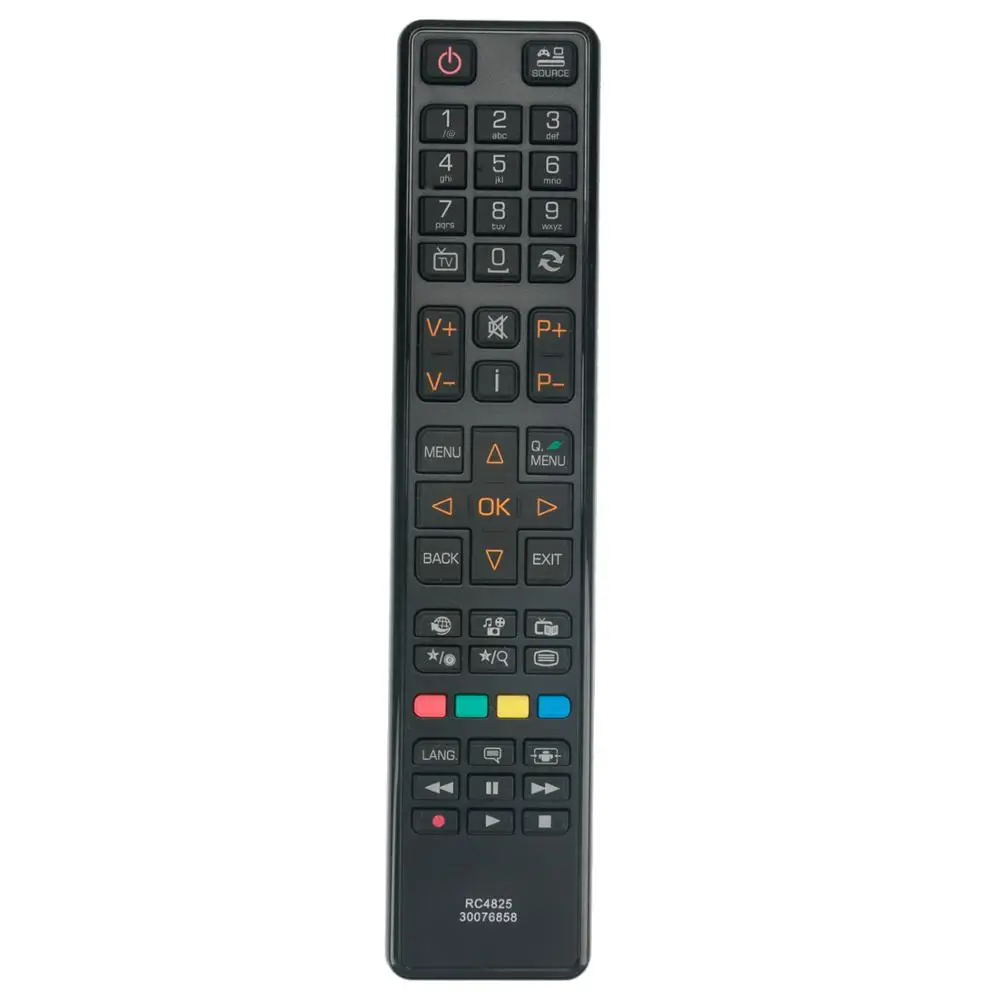 

New RC4825 30076858 Replaced Remote Control fit for Telefunken VESTEL TV