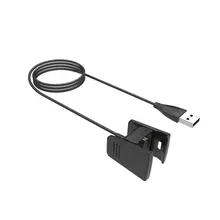 Портативный usb-кабель с зажимом для зарядки Fitbit Charge 2, зарядное устройство для часов, эффективная зарядная колыбель, Замена док-станции, Новинка