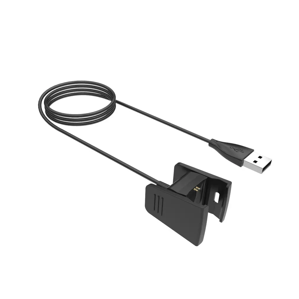 Портативный зажим usb зарядный кабель для Fitbit Charge 2 часы зарядное устройство эффективная зарядка Колыбель Замена док-станции новый