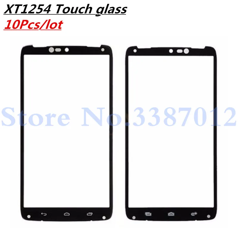 10Pcs/lot For Motorola Droid Turbo XT1254 XT1225 Moto Maxx Replacement Front Touch Screen Outer Glass Lens With Tracking Number | Мобильные