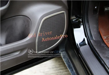 

very senior!! Interior ABS Matte Door Speaker Frame CoverTrim For Honda CRV CR-V 2012 2013 2014 2015 2016