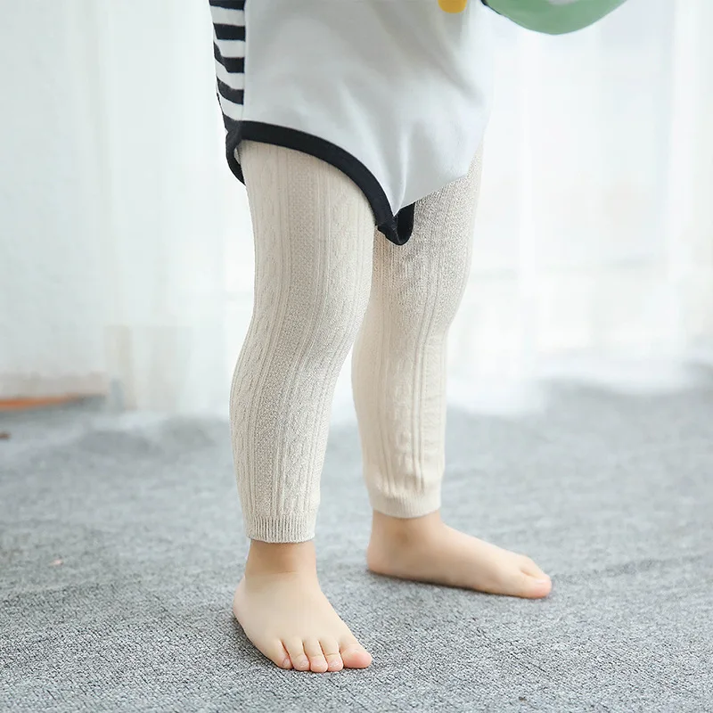 

1-3T kids girl Ankle-length pants 1 piece children panty-hose 80% cotton Spring/Auntumn pantynose kids pant G175