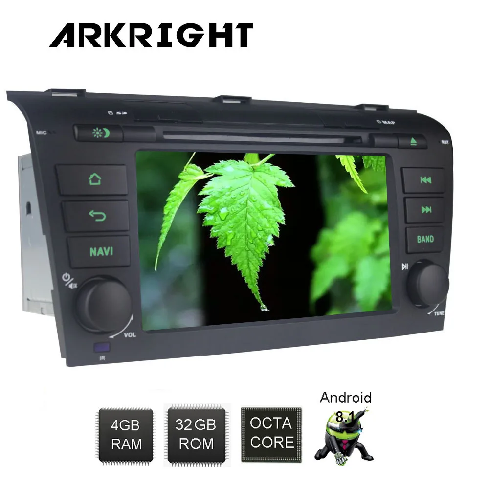 

New 7" Double Din 4GB+32GB Support Wifi Steering Wheel Control GPS Navi Wifi Built-in DSP Carplay For Mazda 3 Multimedia Player