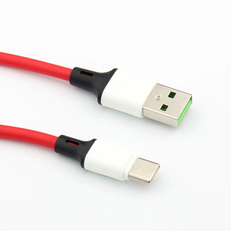 Высокоэластичный мини Usb кабель для Android передачи данных Type-c 2 А быстрая зарядка