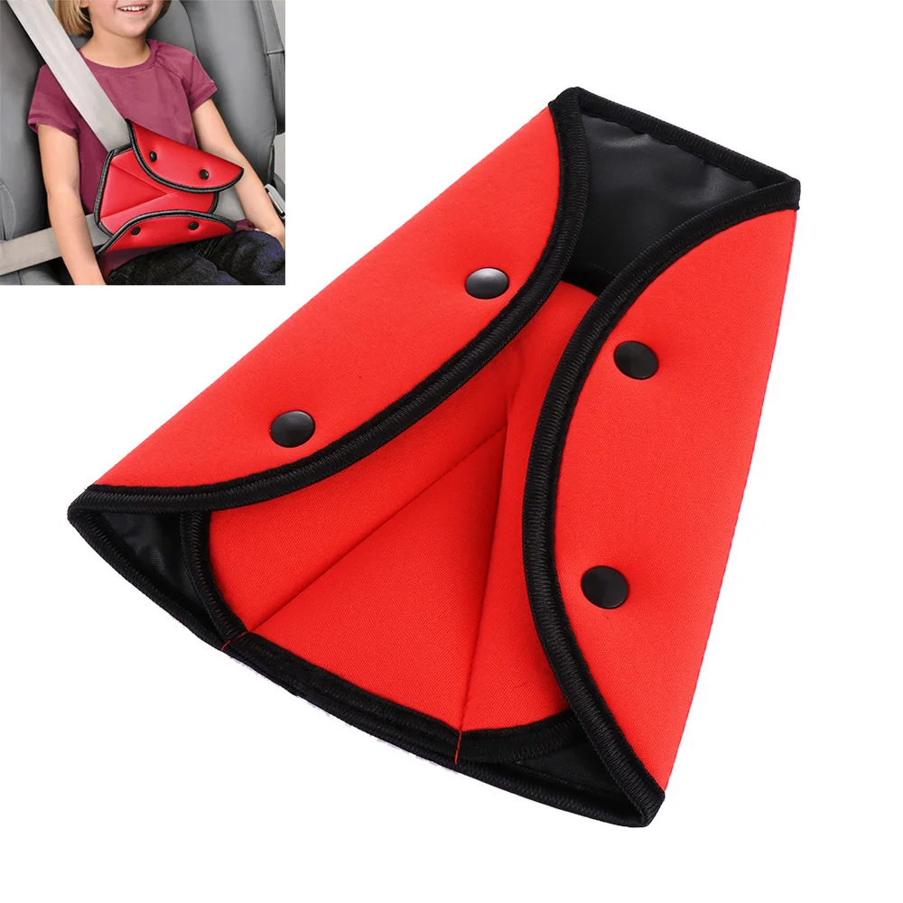 

Baby Kids Car Seat Belt Triangle Safety Holder Protect Child Seat Cover Adjuster Seat Belts & Padding Interior Accessories