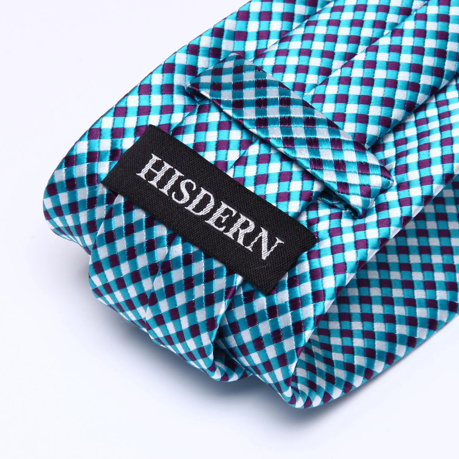 TC608Q8S Aqua White Check 3.4