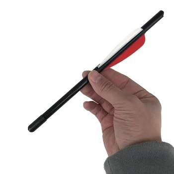 

6pcs/12pcs Diameter 9cm Crossbow Release Fiberglass Arrow With Replaceable Arrowhead For Archery Bow Target Hunting Accessory