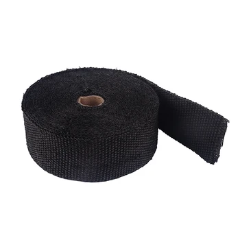 

One roll of heat wrap10m 1022 degree Fahrenheit Performance Exhaust Heat Wrap Manifold Dow 10 pcs Fitting Cable ties