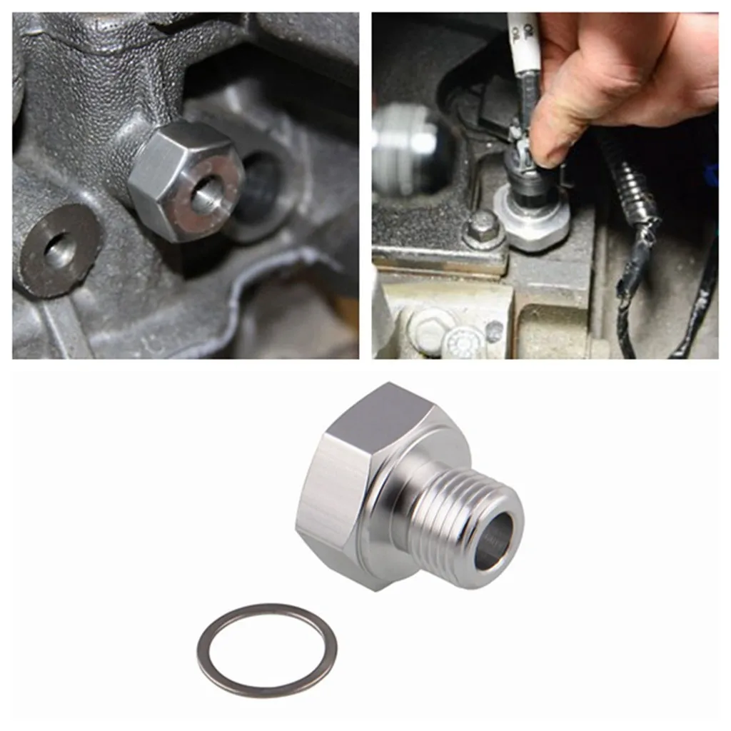 

2019 New Arival Hot Sale Oil Pressure Sensor Adapter LS Engine Swap Male M12x1.5 Female 1/8 NPT Motor de intercambio macho